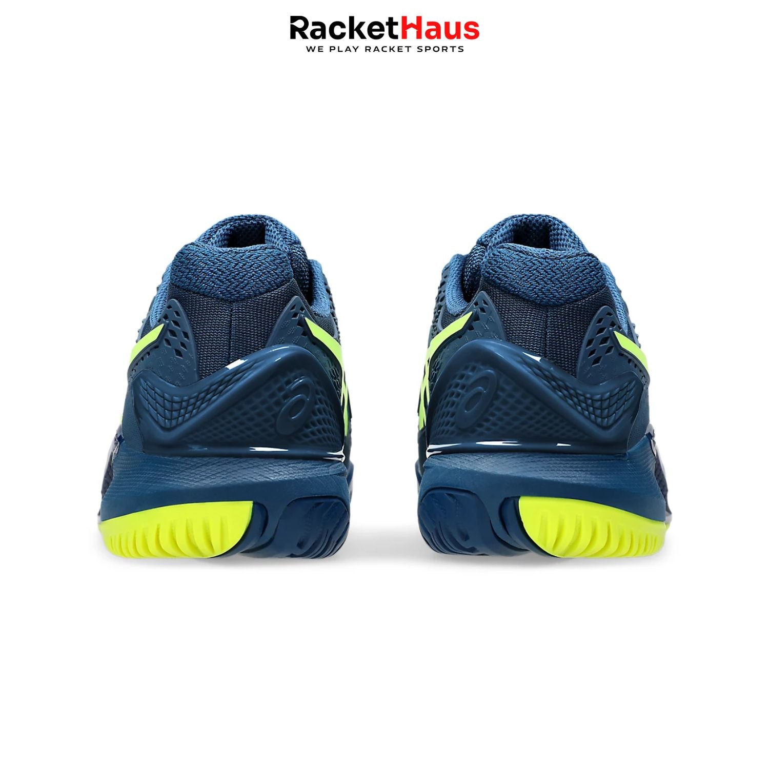 Asics Gel Resolution 9 Mens Mako Blue/Safety Yellow (Wide