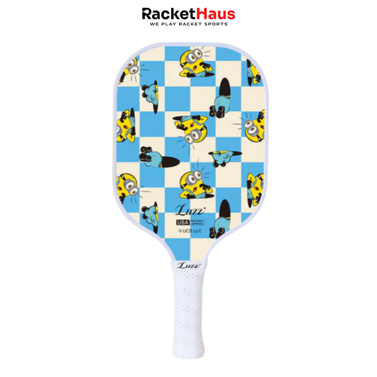Luzz Infinity Series Pickleball Paddle Minions Checker