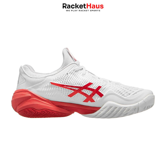 Asics Court FF3 Novak White/Electric Red