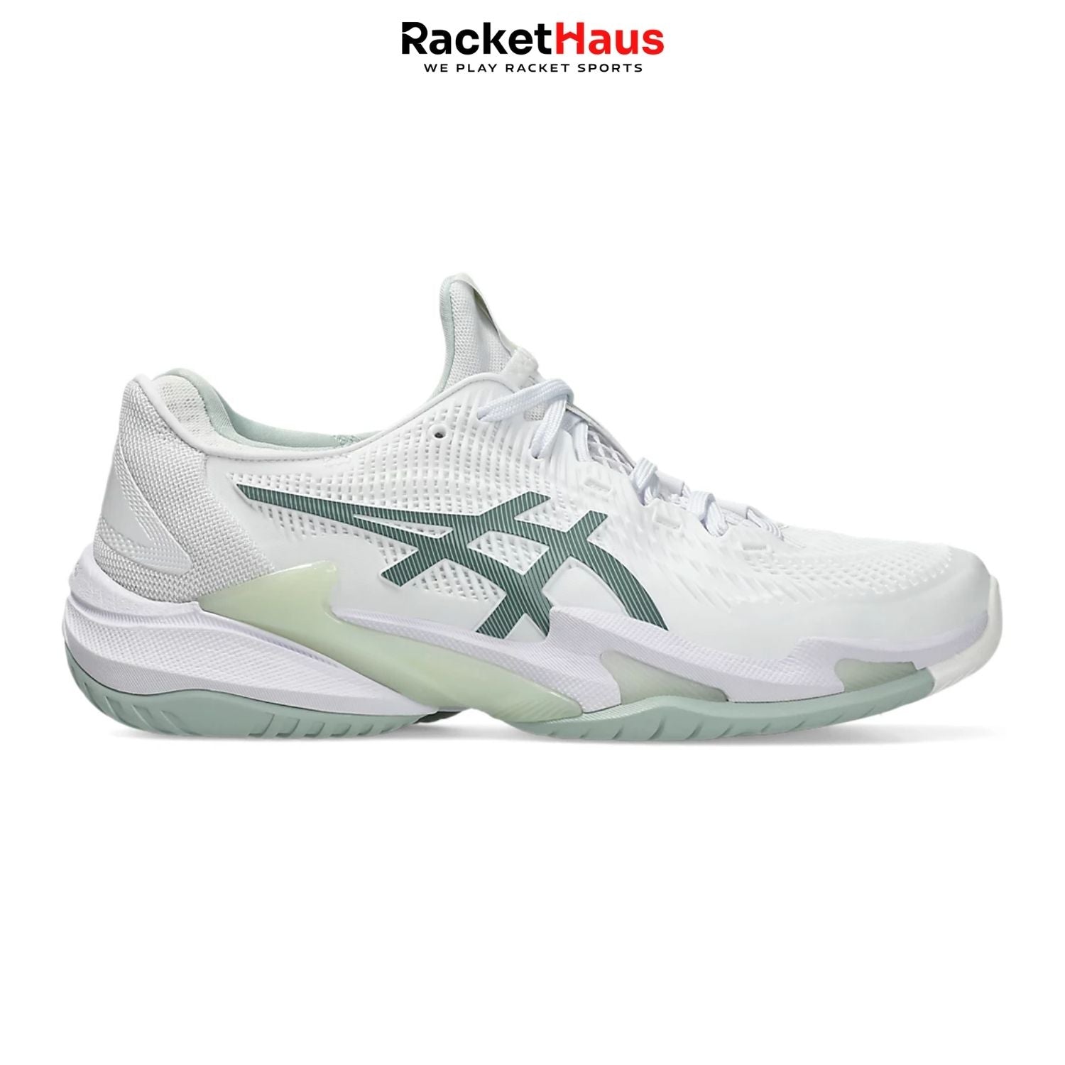 Asics Court FF3 Womens White/Lichen Rock