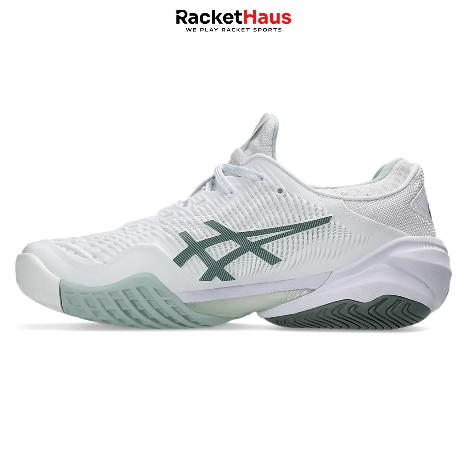 Asics Court FF3 Womens White/Lichen Rock