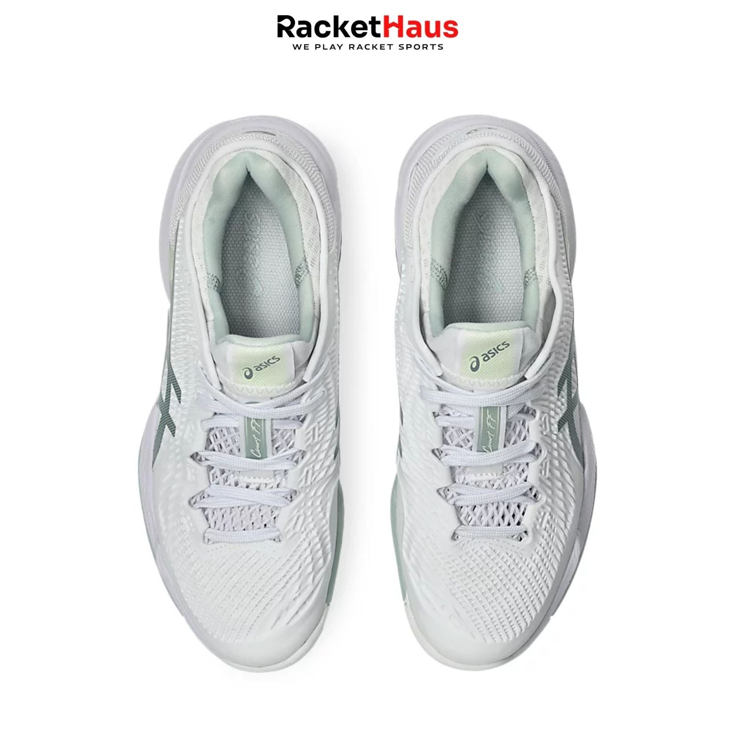 Asics Court FF3 Womens White/Lichen Rock