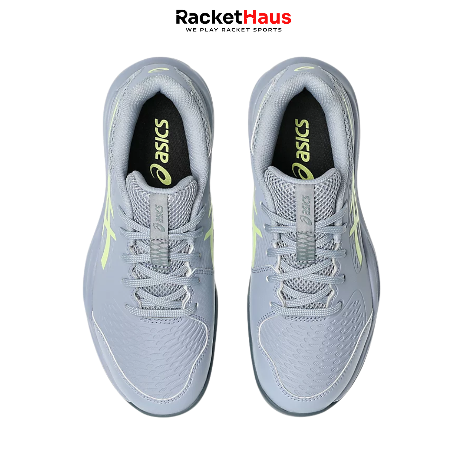 Asics Gel Resolution X GS Grey Blue/Pistachio