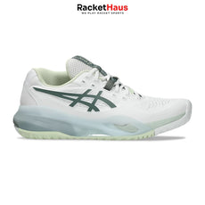 Asics Womens Gel Resolution X (Wide) White/Monument Blue