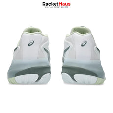 Asics Womens Gel Resolution X (Wide) White/Monument Blue