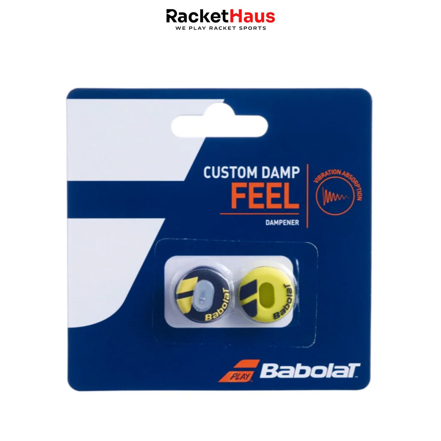 Babolat Custom Dampener Black/Yellow – RacketHaus