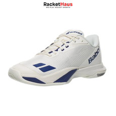 Babolat Jet Mach 4 Cream/Dark Blue