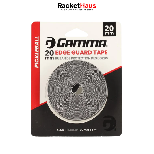 Gamma Pickleball Edge Guard Tape 5M Roll - Black