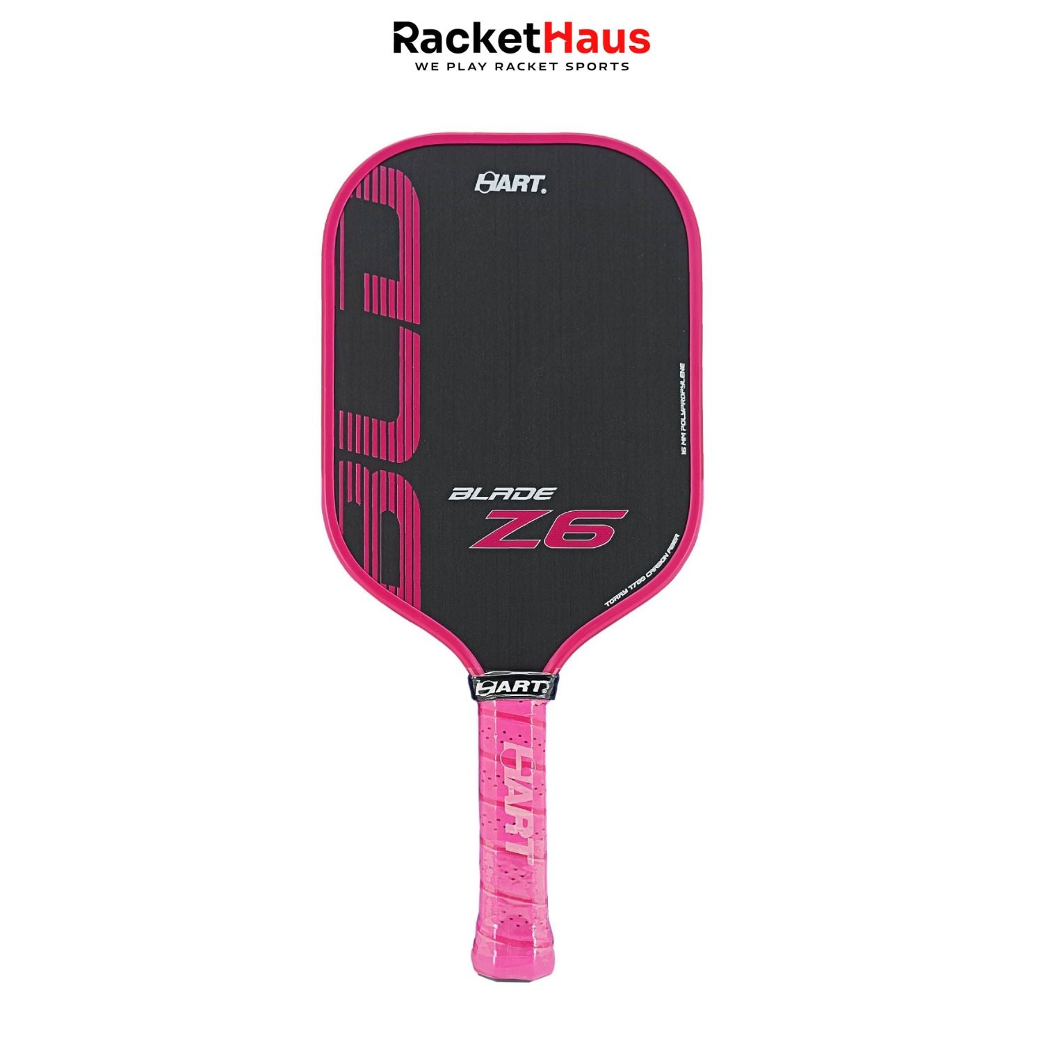 Hart PD Blade Z6 Paddle Black/Rubine Red