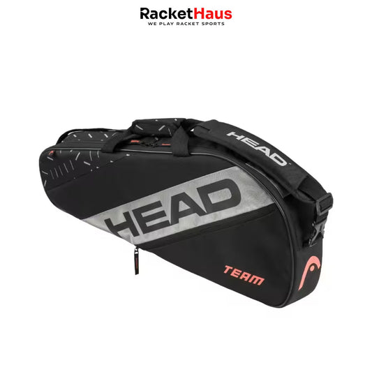 Head Team 3 Racket Bag Black/Ceramic