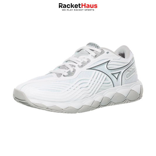 Mizuno Wave Enforce Tour 2 Women Tennis Shoe White / Silver