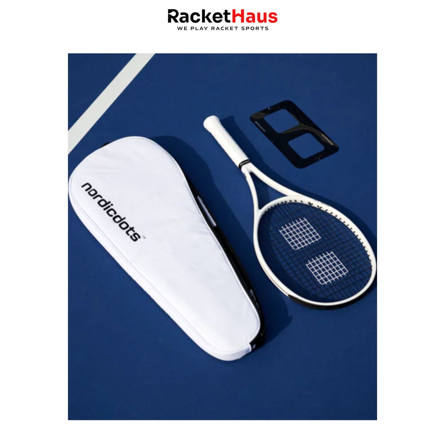 Nordic Dots Model 100 - White Gloss – RacketHaus