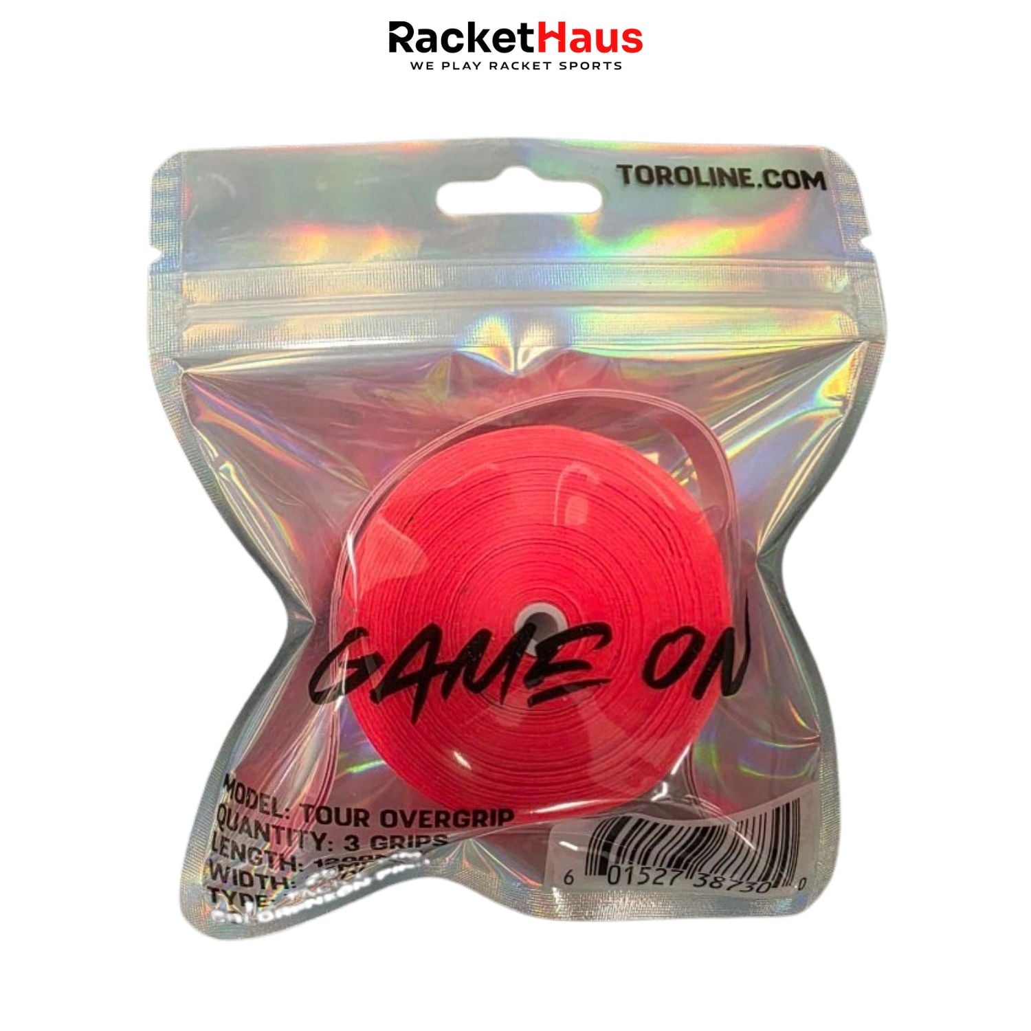 Toroline Tour Overgrip 3 Pack - Neon Pink