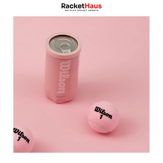 Wilson Intrigue 2 Balls Can Tennis Ball Pink