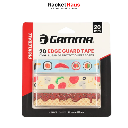 Gamma Pickleball Edge Guard Tape 20mm - 3 pack