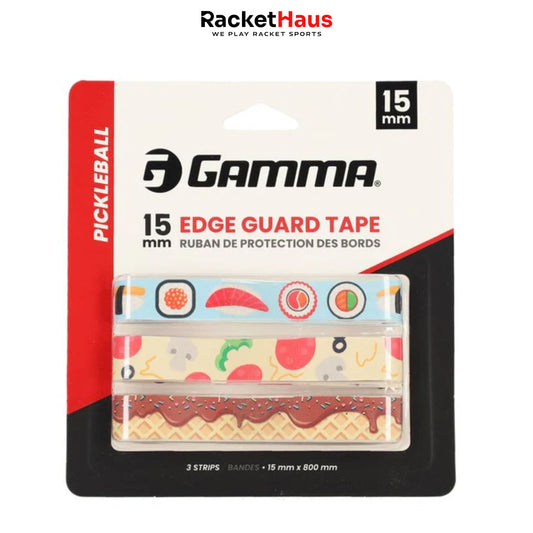 Gamma Pickleball Edge Guard Tape 15mm - 3 pack